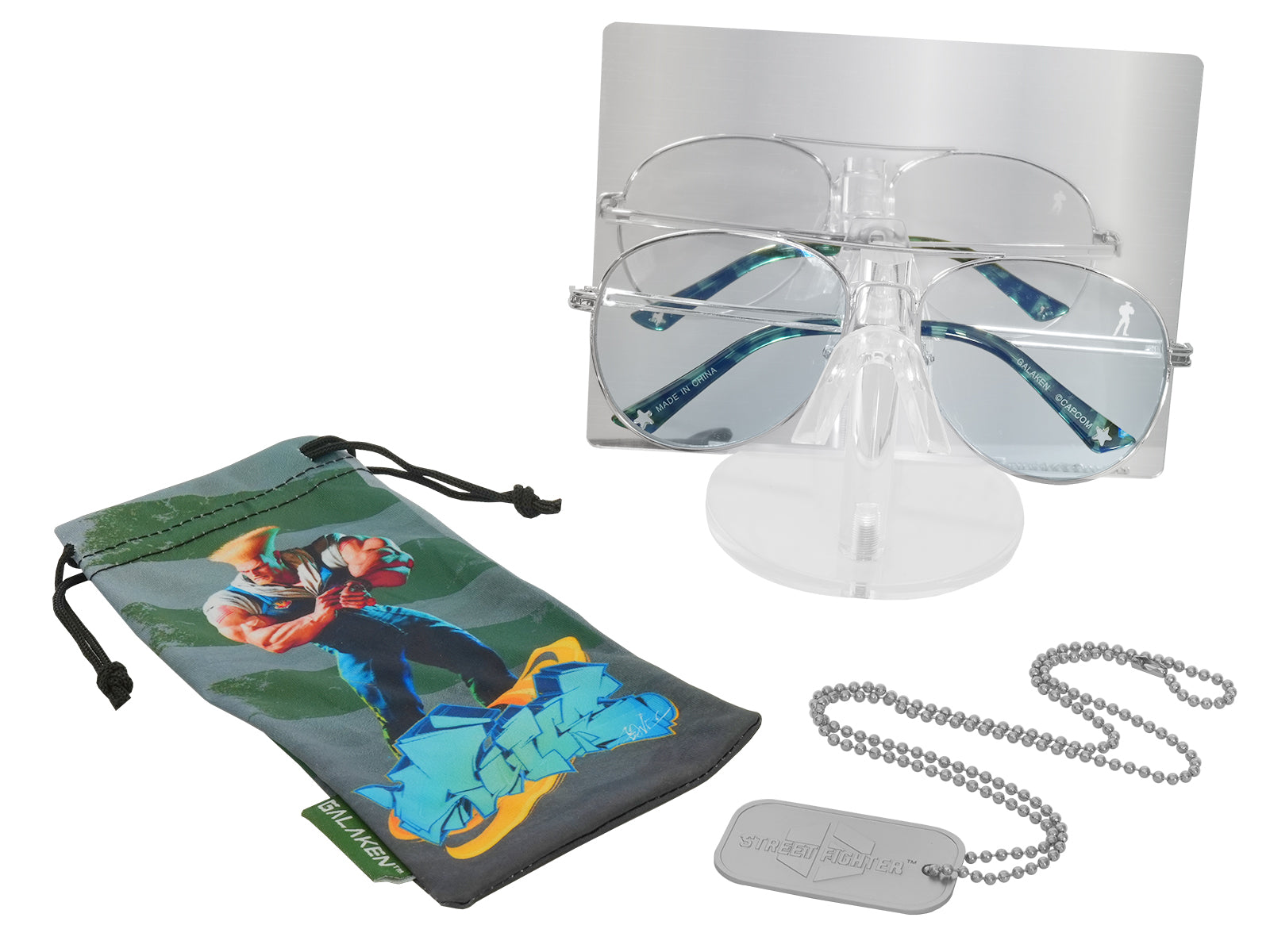 Guile Street Fighter 6 Blue light Glasses – Galaken
