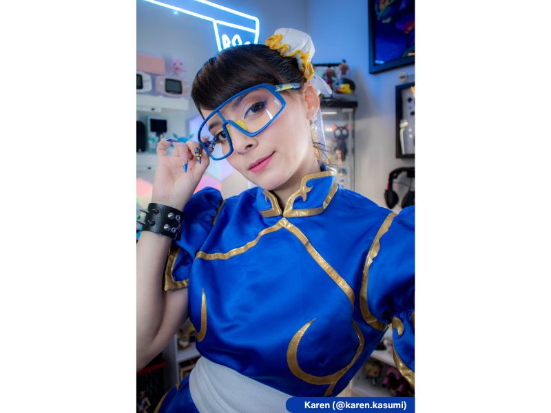 Chun-Li Street Fighter 6 Blue Light Glasses