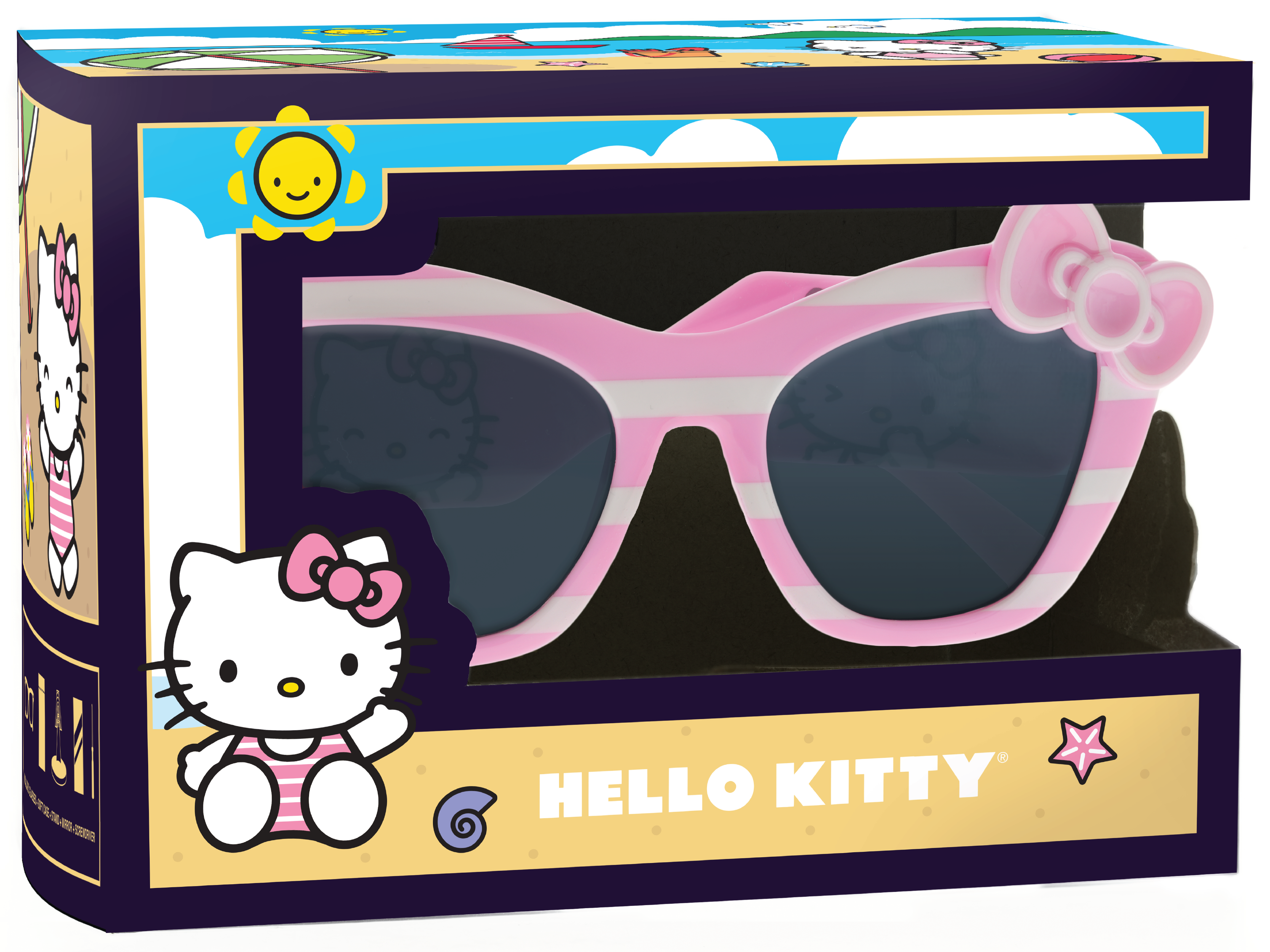 Amazon.com: Trends International Gallery Pops Hello Kitty - Cool Shades  Kitty Face Wall Art Wall Poster, 12