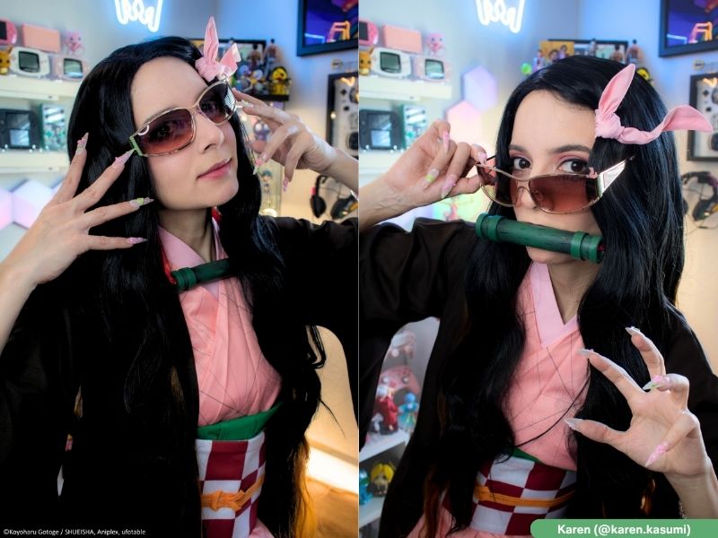 Nezuko Kamado - Asanoha