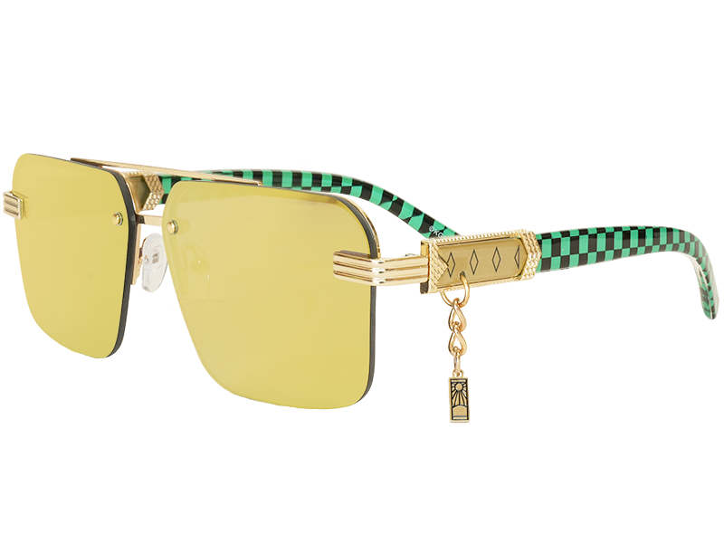 Tanjiro Kamado - Hanafuda Earrings - Gold Edition