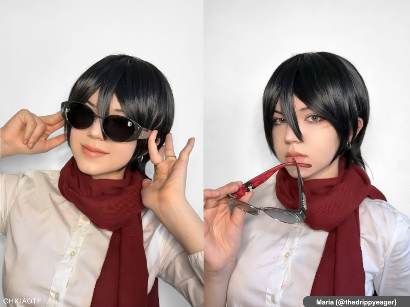 Attack on Titan - Mikasa - Red Scarf of Fate